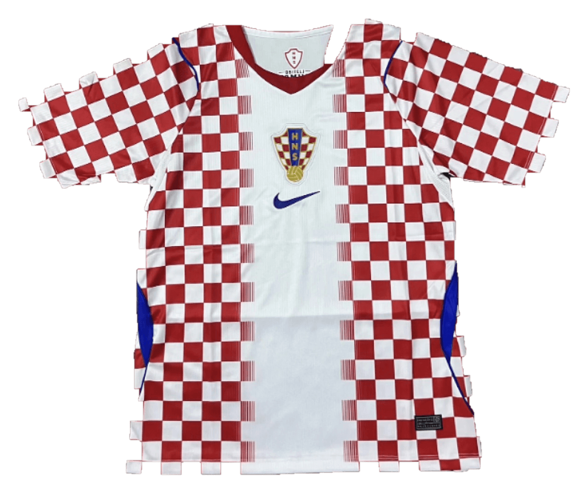 Maillot domicile — Croatie, Coupe du Monde 2026, vue avant