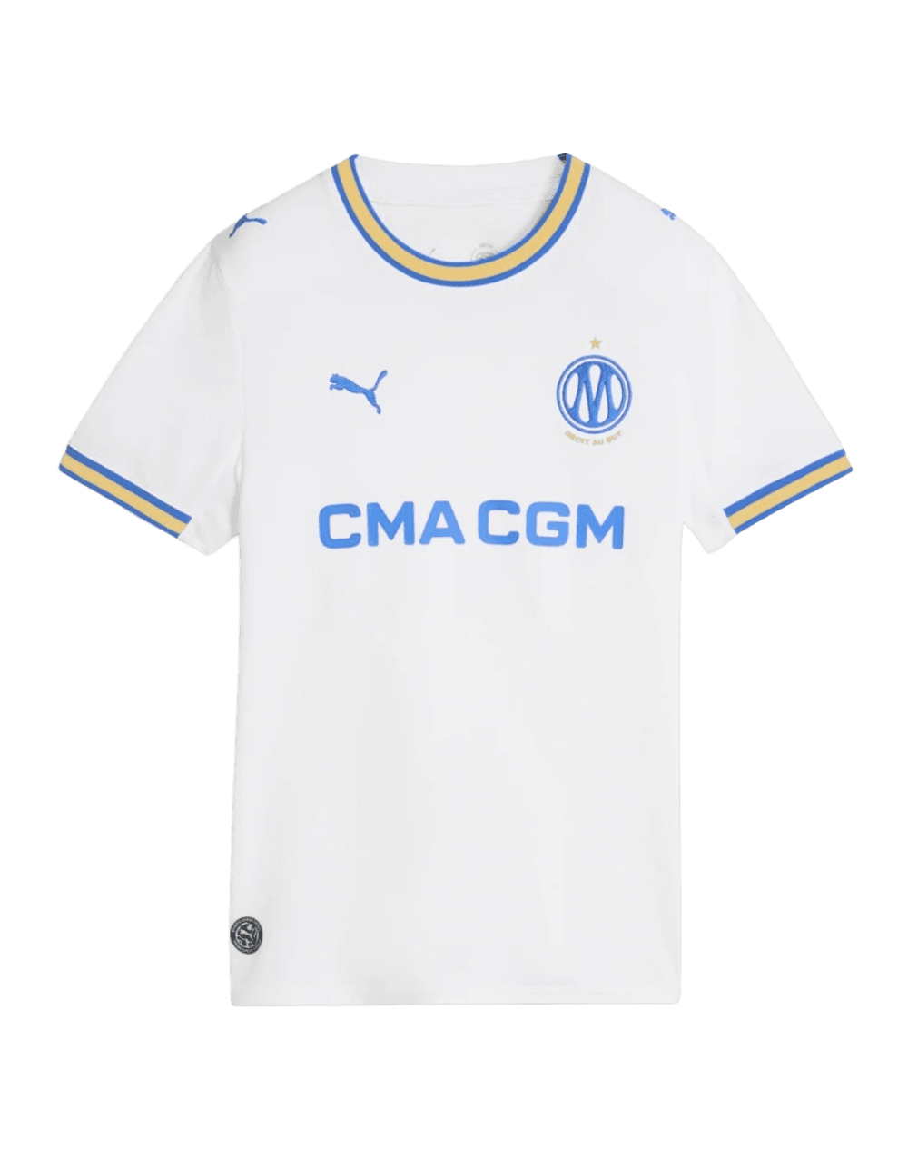 Maillot domicile Olympique de Marseille 2026/2027, vue avant