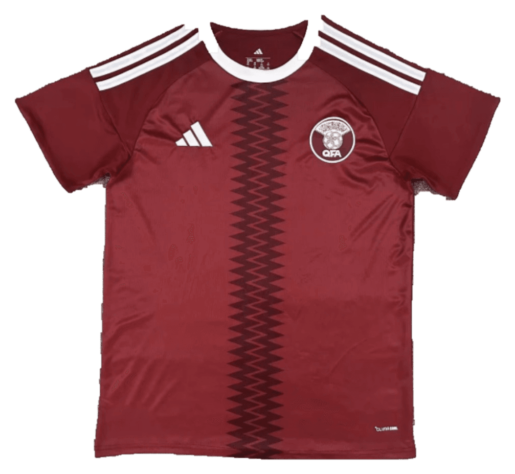 Maillot domicile — Qatar, Coupe du Monde 2026, vue avant