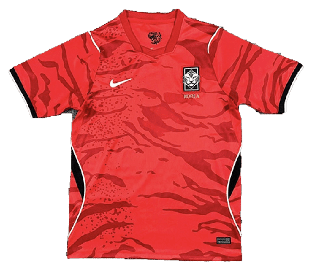 Maillot domicile — Corée du Sud, Coupe du Monde 2026, vue avant