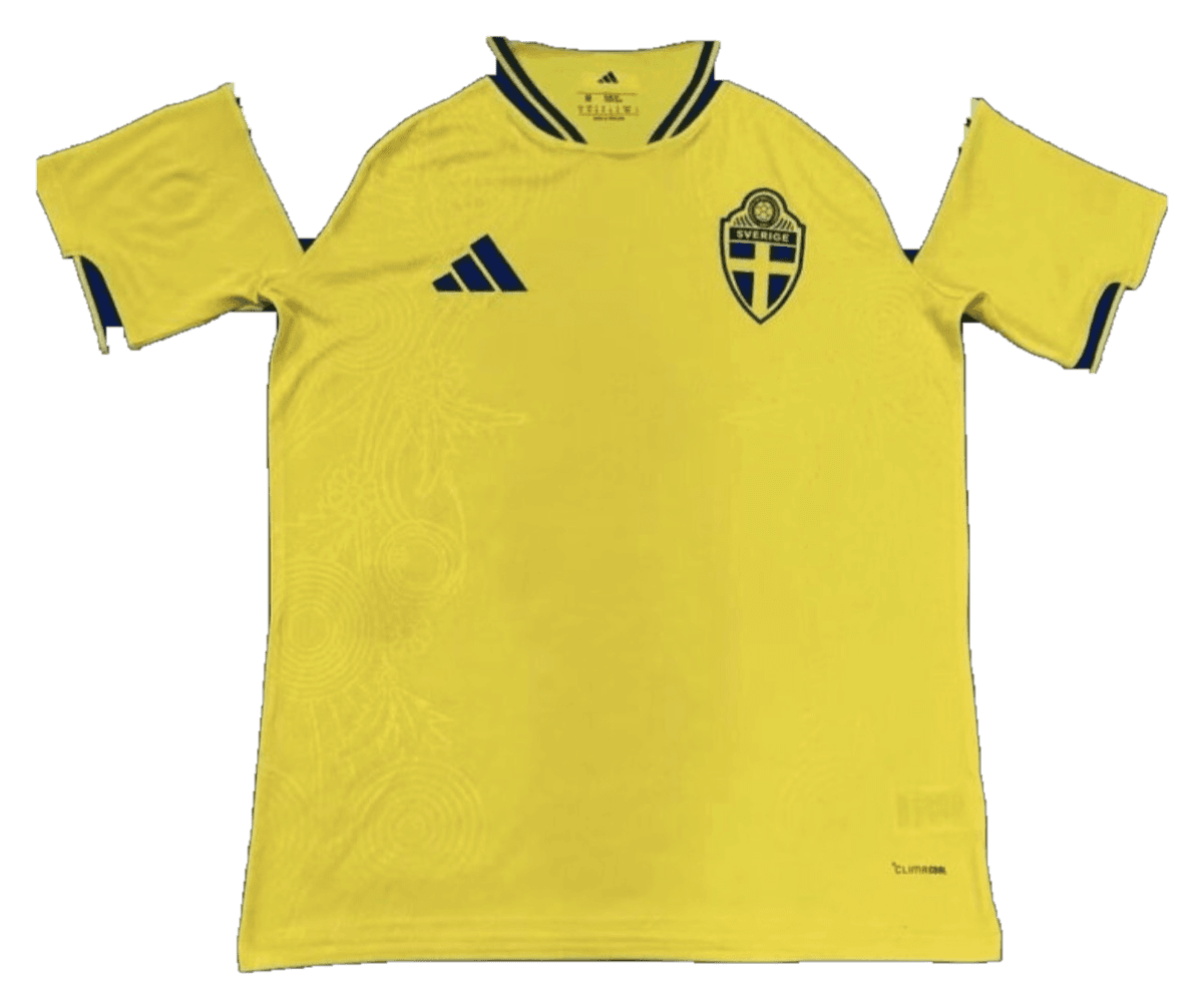 Maillot domicile — Suède, Coupe du Monde 2026, vue avant
